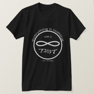 Infinity Todo Nada Camiseta Negra