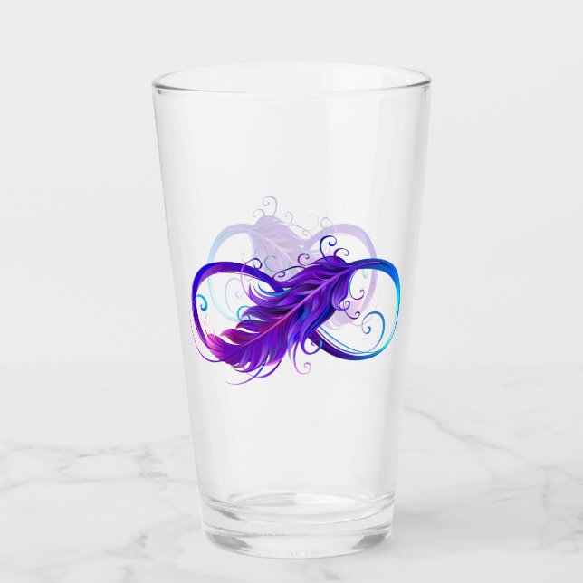 Infinity with Purple Feather (Anverso)