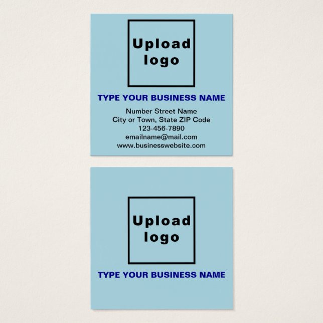 Información comercial sobre la tarjeta Light Blue  (Anverso y reverso)