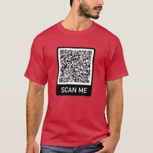 Información de código QR Escanearme Camiseta diver