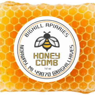 Información de contacto de la etiqueta de honeycom