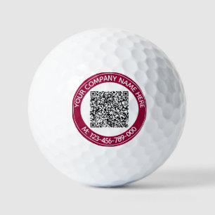 Información de exploración de código QR y bolas de