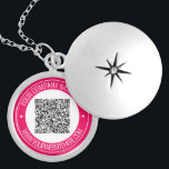 Información de exploración de código QR y collar d<br><div class="desc">Colores y tipos de letra personalizados - Su código QR o logotipo / sitio web de nombre fotográfico o Personalizado Texto Promocional Negocios o Sello personal moderno - Agregar su código QR - Imagen - Logo o foto / nombre - Compañía / sitio web u otra información / texto -...</div>