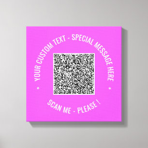 Información de exploración de impresión de lienzo 