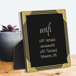 Información WIFI del visitante Contraseña Marco do