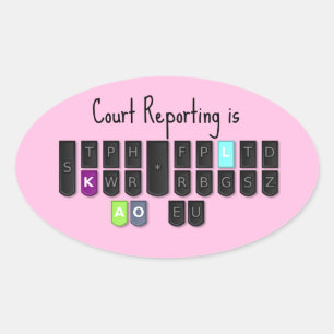 Informes judiciales son Pegatinas de teclado Guay