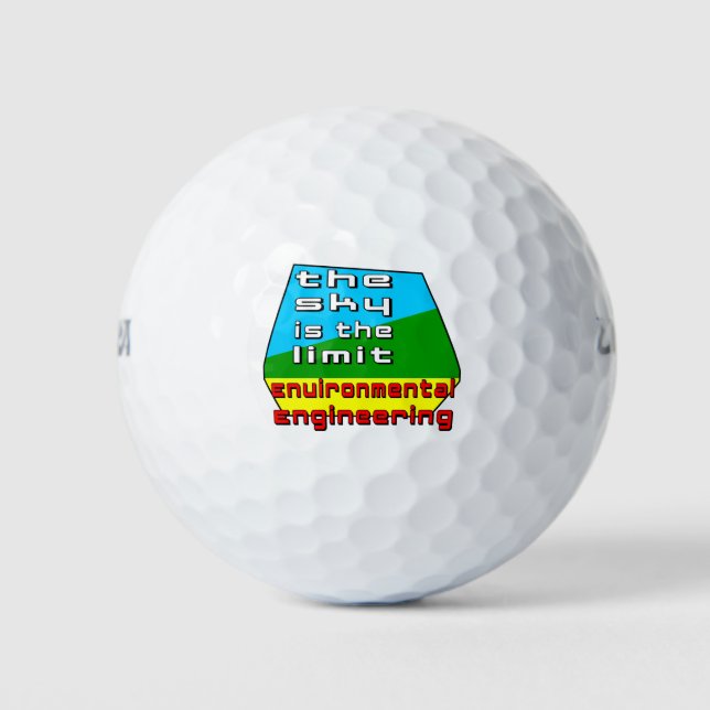 Ingeniería Ambiental Limitar Pelotas de Golf (Anverso)