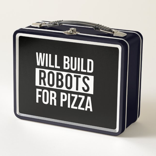 Ingeniería Mecánica Graciosa Robots Pizza Robótica (Anverso)