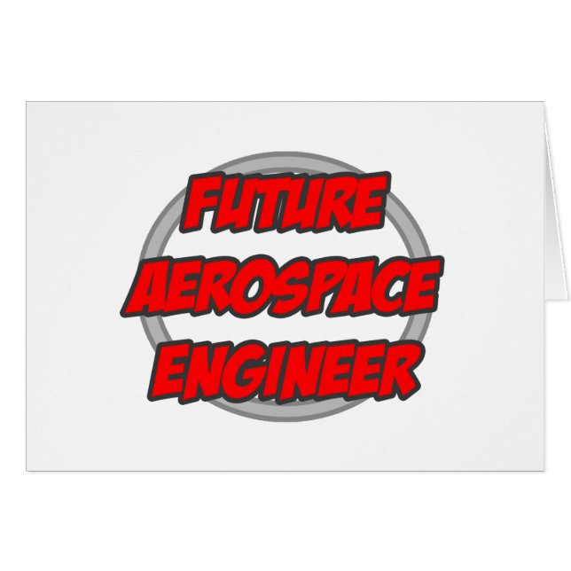 Ingeniero aeroespacial futuro (Anverso (Horizontal))