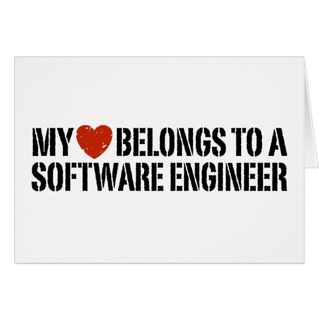 Ingeniero de software de mi corazón (Anverso (Horizontal))
