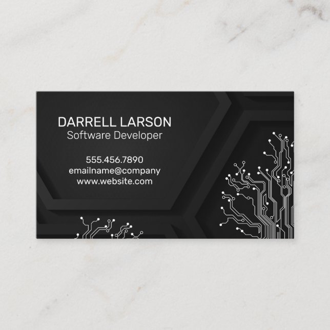 Ingeniero | Tarjeta de circuito de software | Geom (Anverso)