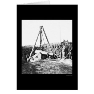 Ingenieros que quitan un arma para general Sherman