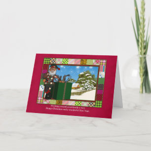 Ingenio de la tarjeta de felicitación del navidad