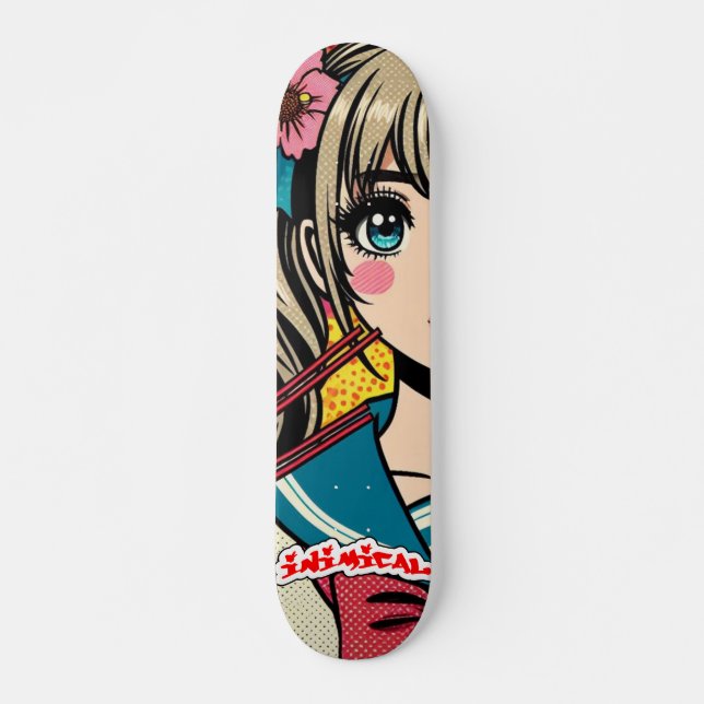 ¡Ingenioso Chica POP! Serie #2 Skateboard (Anverso )