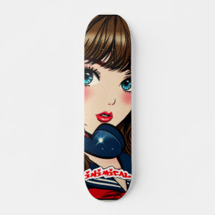 ¡Ingenioso Chica POP! Skateboard serie #3