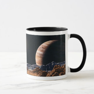 Ingestión del planeta en la taza del sistema