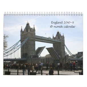 Inglaterra calendario de 2010-11 - 18 meses