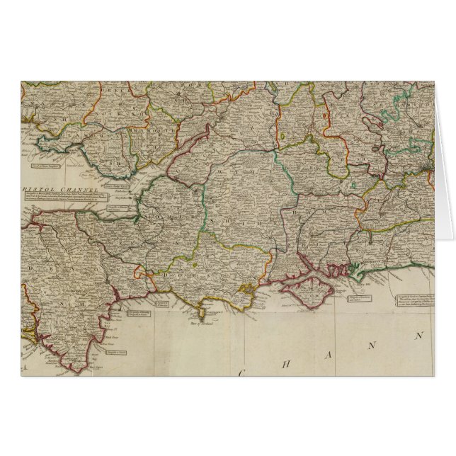 Inglaterra, Gales, sur (Anverso (Horizontal))