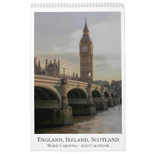 Inglaterra, Irlanda y Escocia - Calendario 2022