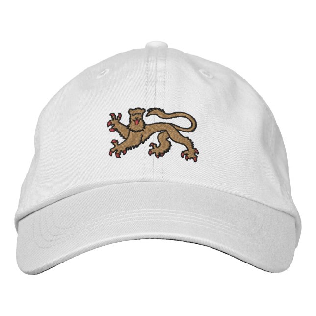Inglaterra León rampante con gorra borrosa inglesa (Anverso)