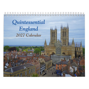 Inglaterra Quintessential Calendario 2027