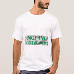 Inglaterra sale de la camiseta de Irlanda