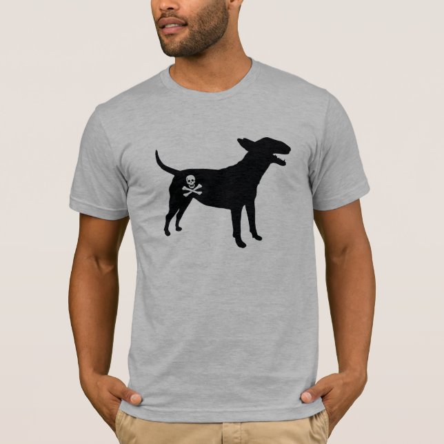 Inglés bull terrier/muy camiseta de la bandera de (Anverso)