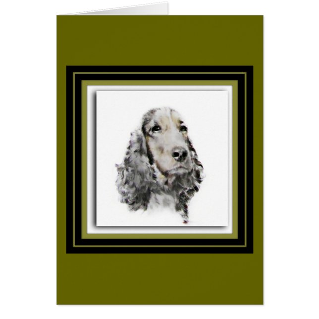 Inglés cocker spaniel (Frente)