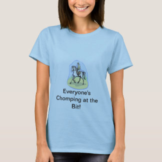Inglés de la camiseta del caballo