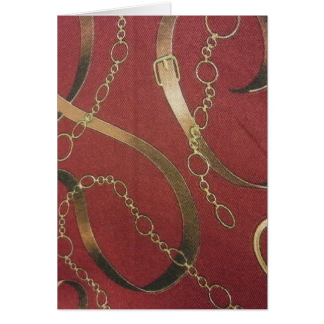 Inglés Ecuestre - Rojo (Frente)