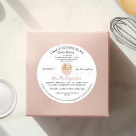 Ingredientes de la etiqueta de la Ley de Alimentos