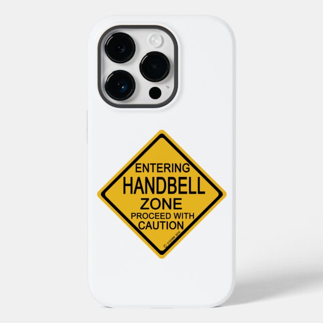 Ingresando estuche para iPhone Handbell Zone Funda (Reverso )