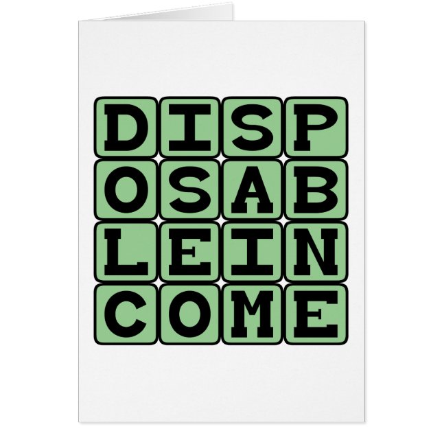 Ingresos Dispensables, Dinero Extraño (Frente)
