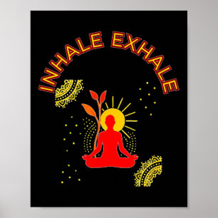 Inhalar Exhalar Meditación Energía Arte Mandala