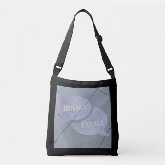 Inhalar-Exhale la bolsa de asas cruzada del cuerpo