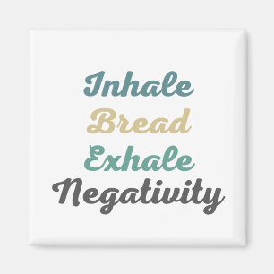 Inhalar imanes de negatividad de la exhalación de 