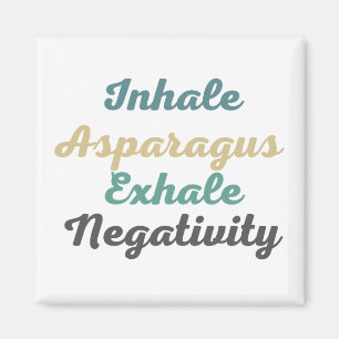 Inhale Asparagus Exhale Imanes de Negatividad