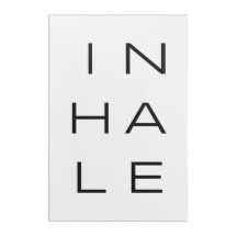 Inhale - Impresión acrílica INEXHAHALELE