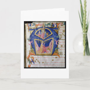 Inicial "A" de Corale/de Graduale no.5 Historiated