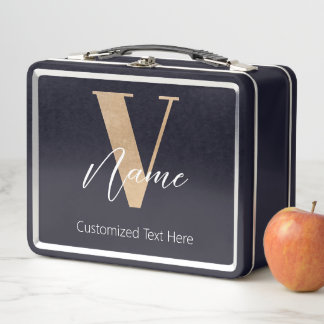Inicial V y nombre personalizados con monograma mo