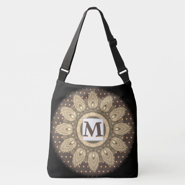 Iniciales de gran cuerpo cruzado de teta bolsa psi (Anverso)