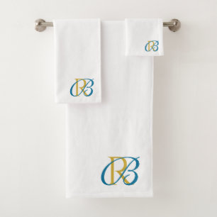 Iniciales de Monograma de Letra Elegante