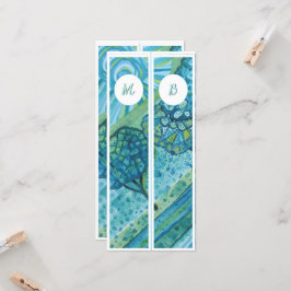 Iniciales de monograma Dos marcadores singulares