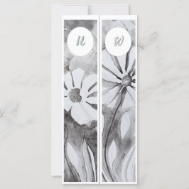 Iniciales de monograma Dos marcadores singulares