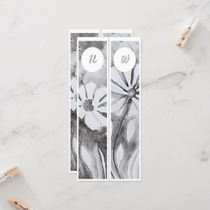 Iniciales de monograma Dos marcadores singulares