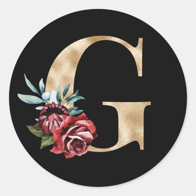 Iniciales de vacaciones de invierno letra pegatina (Anverso)