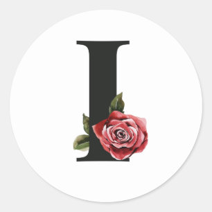 Iniciales de vacaciones de invierno letra pegatina