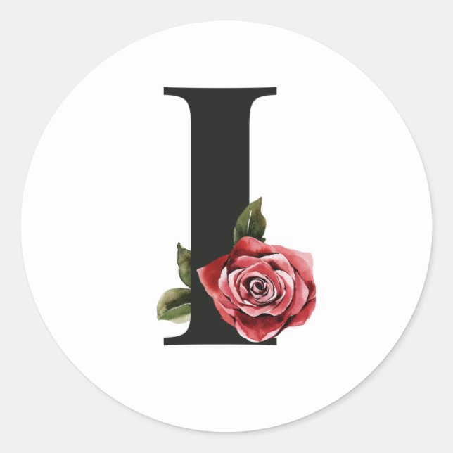 Iniciales de vacaciones de invierno letra pegatina (Anverso)