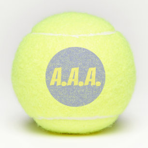 Iniciales del PERSONALIZABLE de la pelota de tenis