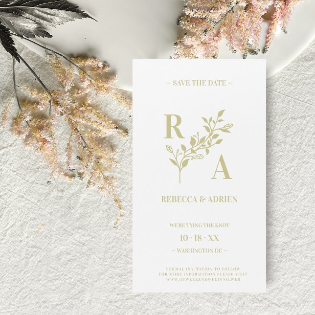 Iniciales Delicadas y Románticas Bodas de la flor (Subido por el creador)